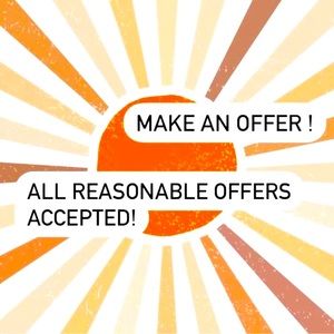 I am open to reasonable offers & love to make bundles you save $$ and on S/H 🤎